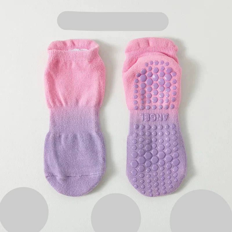 Non Slip Yoga Socks with Towel Grip