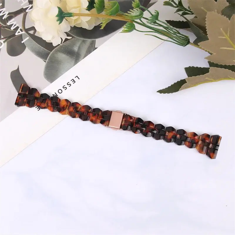 Google Pixel Watch 5, 4 & 3 41mm Resin Link Bracelet Band