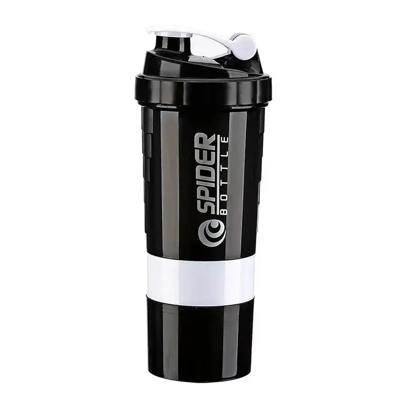 Portable Exercise Shaker with Mixing Compartments
