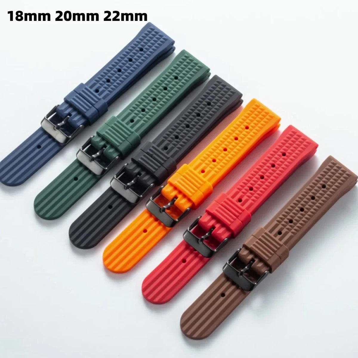 OnePlus Watch FKM Rubber Waffle Band