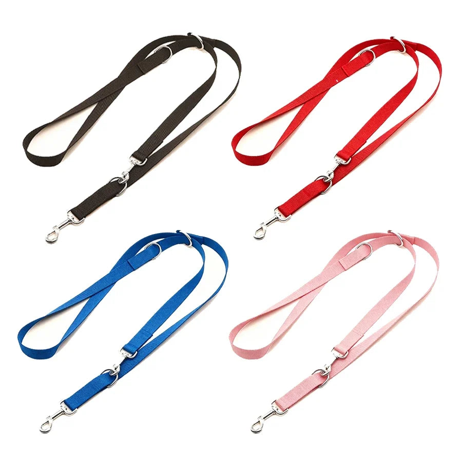 Adjustable Dogs Walking Training Lead Police Style Control Dog Lead Leash Dog Chain Dog Leashes Safety Pet Leashes