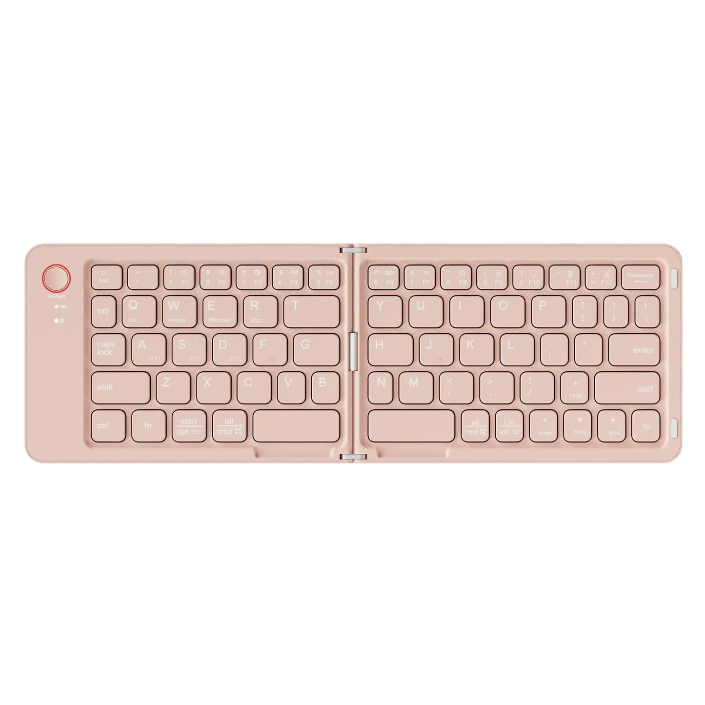 Wireless Keyboard Folding Keyboard Portable Bluetooth Keyboard Foldable Mini Keyboard For Windows Android IOS Laptop Tablet
