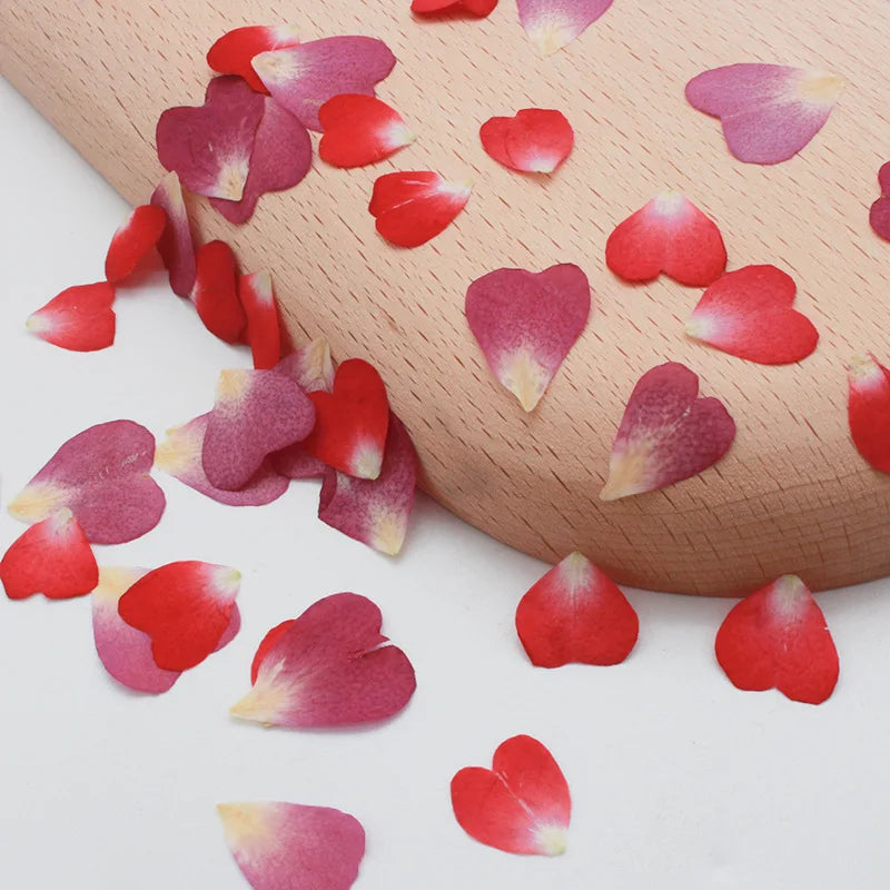 120pcs Rose Petals Mixed Pack, Dried Flowers, Pressed Flowers