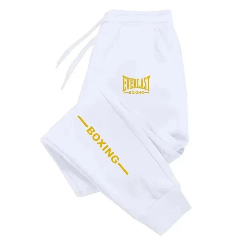 Pantalones de chándal de felpa para hombre EVERLAST