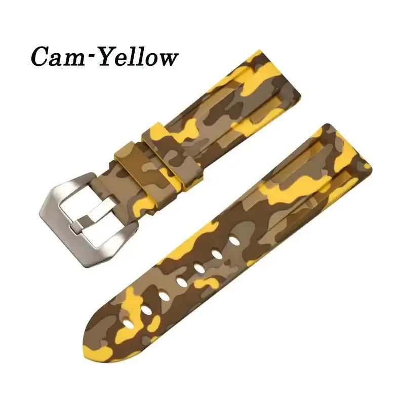 Huawei Watch & Watch GT Camouflage Silicone Buckle Band