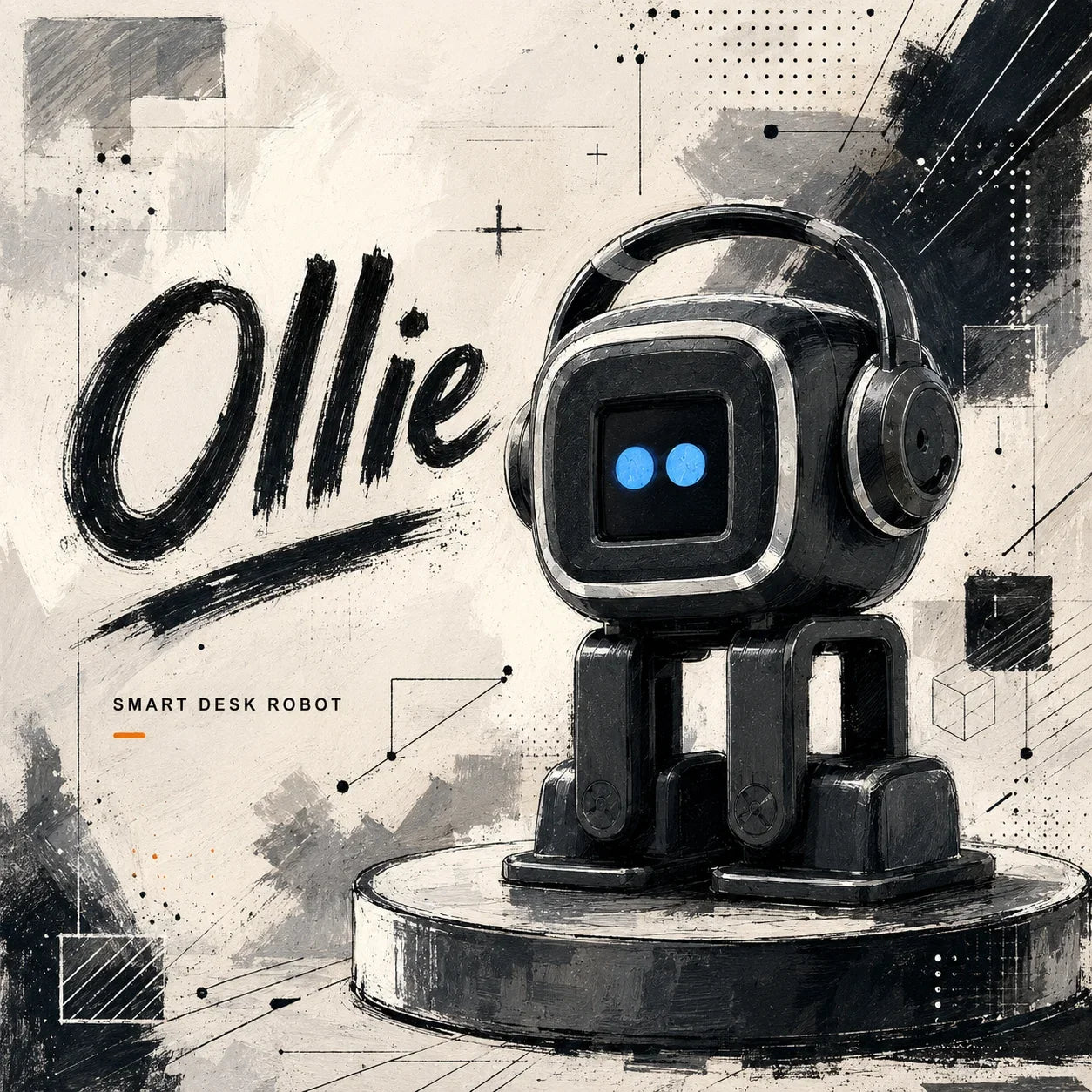 AI Robot Companion | EMO Interactive Chatbot,Voice Assistant, Smart Chat & Dancing Robot, Customizable Personality Gift Toy