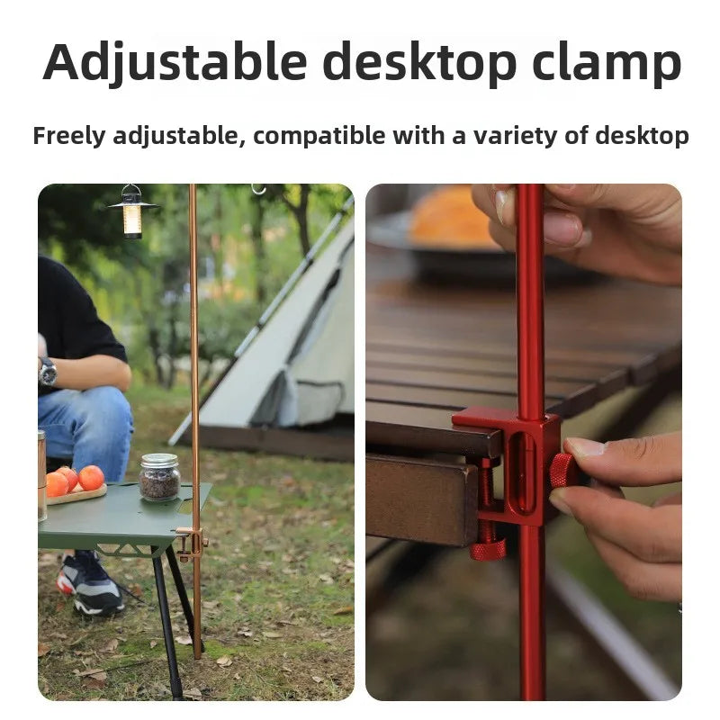 Camping Lantern Stand Ultralight Table Lamp Hanger Portable Detachable