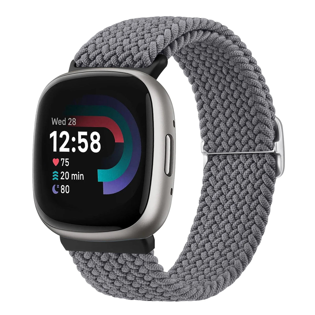Fitbit Versa 4, Versa 3, Sense 2 & Sense Stretch Braided Loop Band