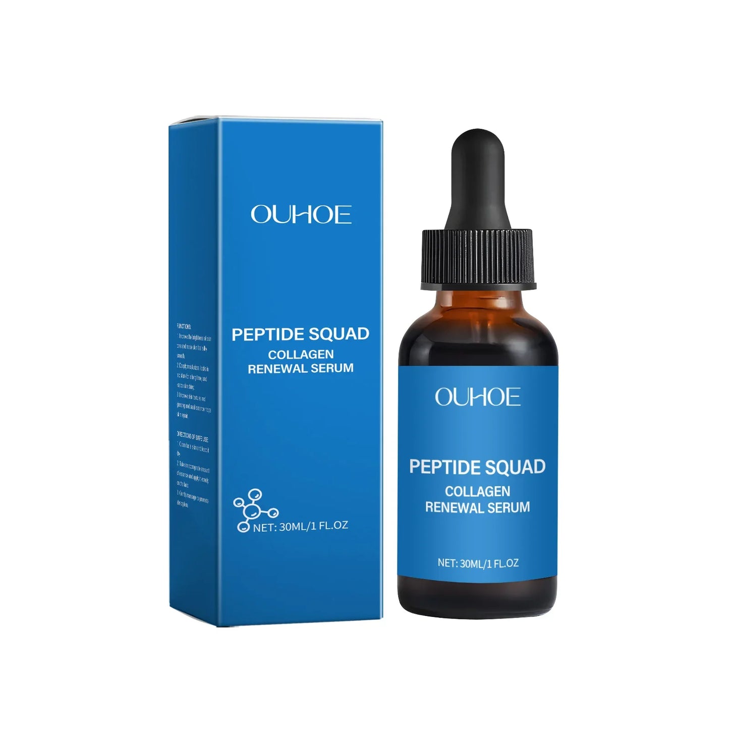 Collagen Polypeptide Essence Fade Fine Lines Lifting Firming Moisturizing Skin Care Tightening Skin Nourishing Facial Serum