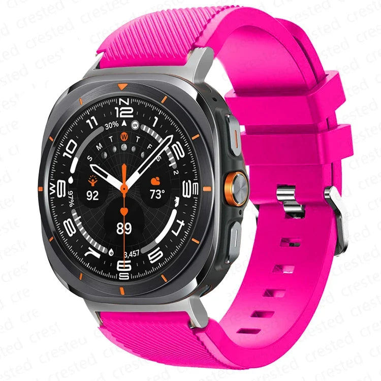 Samsung Galaxy Watch Ultra, 7, 6, 5 & FE Silicone Sport Band