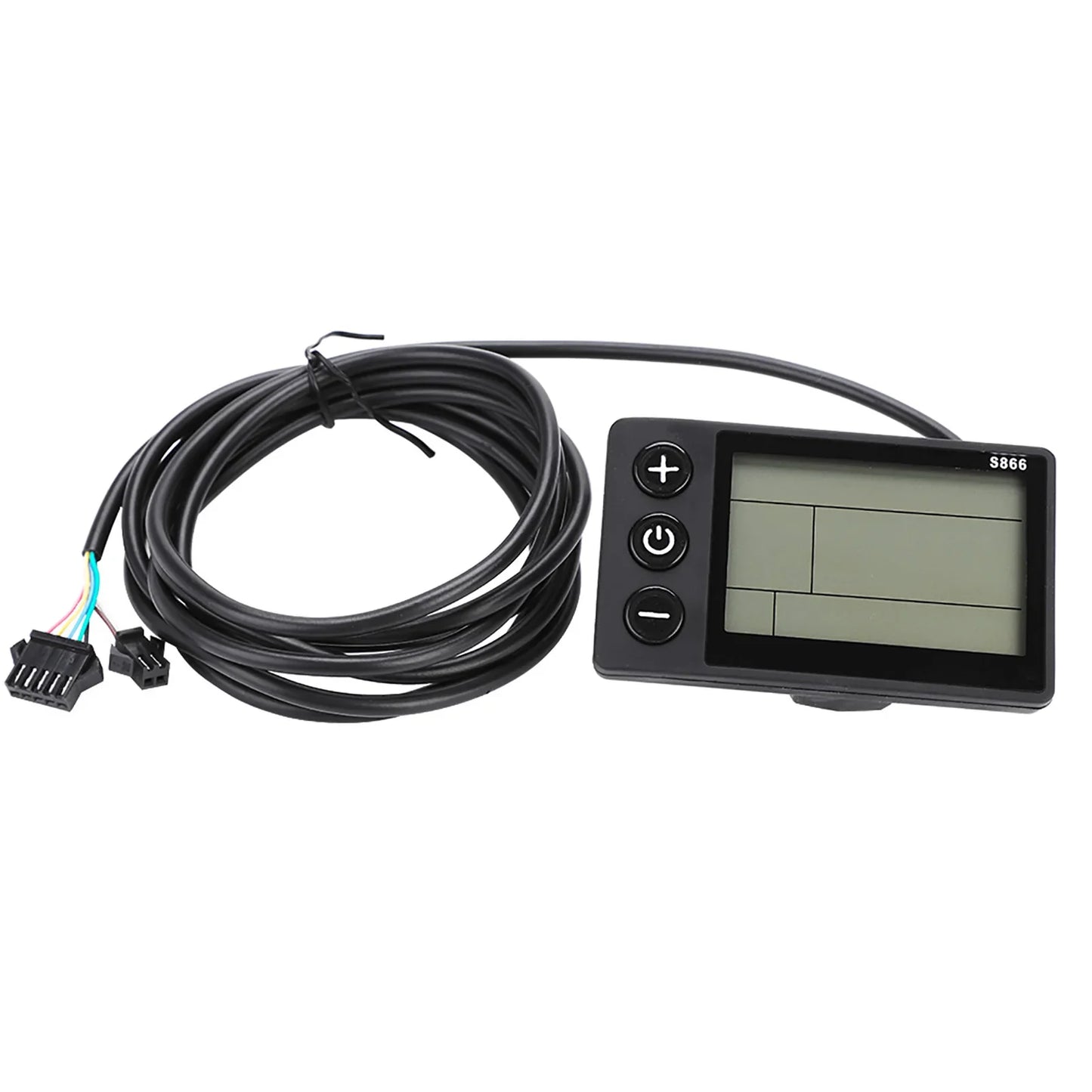 Electric Bike Controller 24V‑48V 13A Brushless Controller with LCD Display Panel E-scooter Meter Control for 22.5mm Handlebar