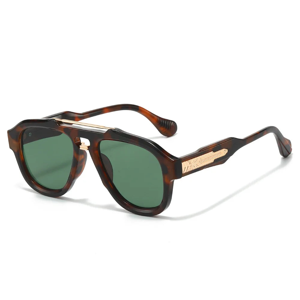 New Pilot Sunglasses Women Retro Oval Men Shades Brand Female Luxury Sun Glasses Vintage Fashion Oculos De Sol Feminino UV400