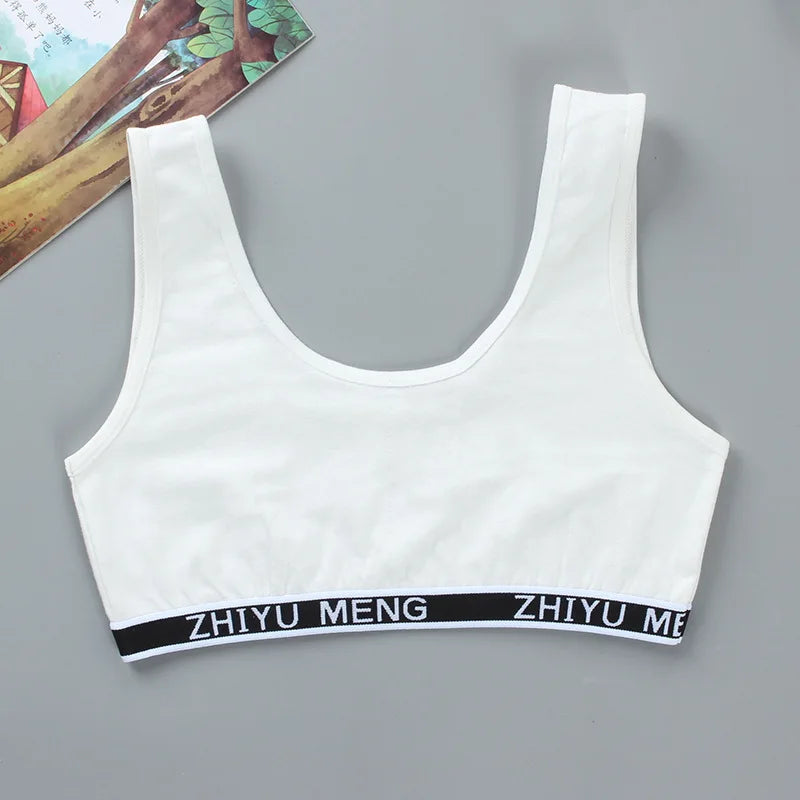 Girls Cotton Sports Bras (8-14)