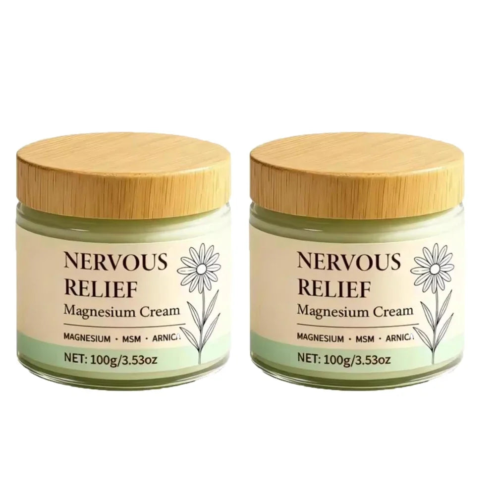 Total Magnesium Cream for Daily Body Massage Moisturizing Body for Joint Feet Hands Legs Muscles Soothing Care