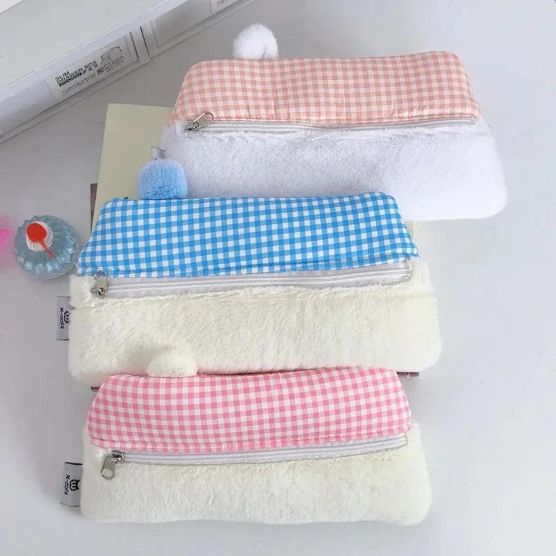 Estuche de lápices "Casa de cachorros kawaii"