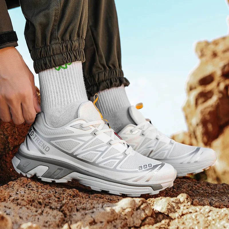 Men's sports shoes casual summer new fashion versatile light soft sole comfortable outdoor height increasing casual sports shoes