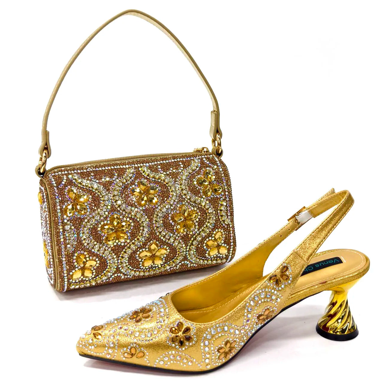 Conjuntos de Zapatos y Bolsos Italianos HDS1-2