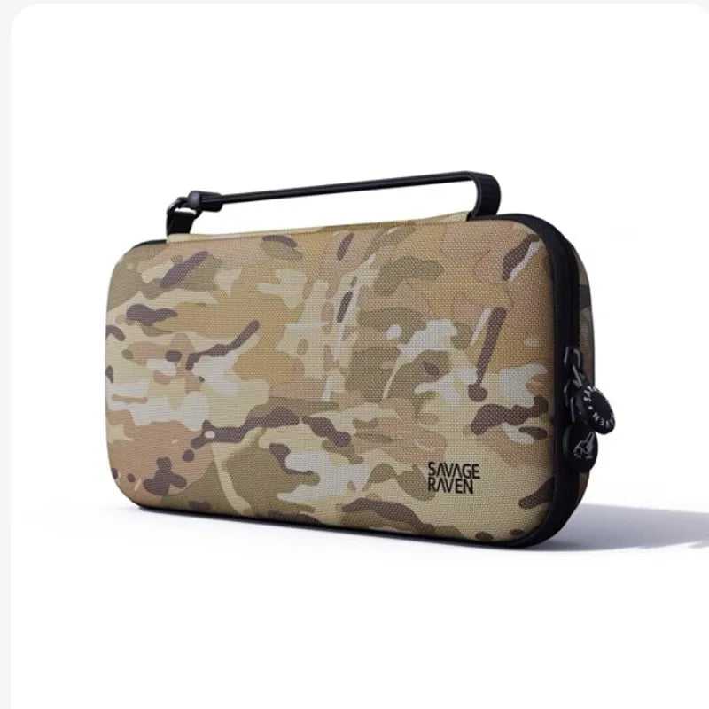 New Savage Raven by Skull & Co. EDC Carrying Case for 2025 Switch 2 ortable Hard Shell Storage Bag for NSW 2 Game Console