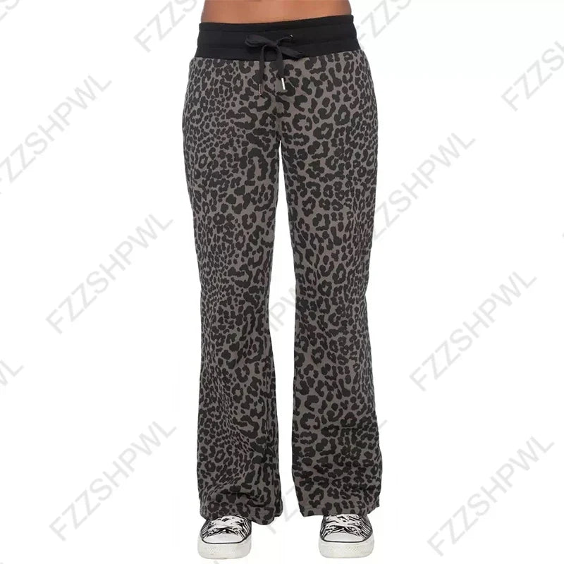 2025 Women's Concise High Waist Flared Jeans Stretchy Slim Fit Casual Chic Trendy Denim Pants Goth Harajuku Y2K Female Trousers
