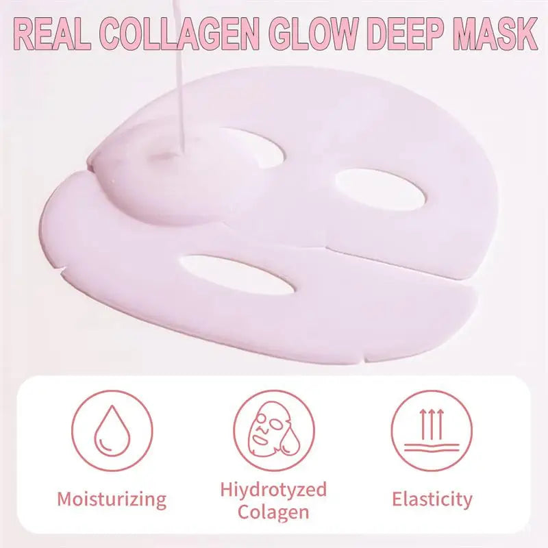 Overnight Collagen Mask Salmon DNA PDRN Face Mask For Glass Glow Skin Elasticity Hydrating Firming Smooth korean Skincare