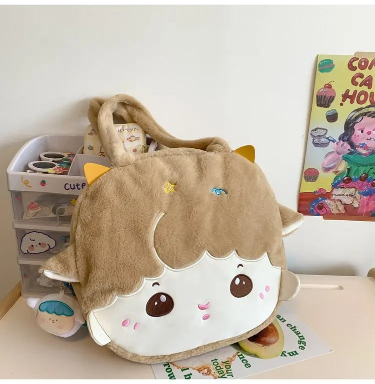 Bolso de mano "Cara de Cordero"