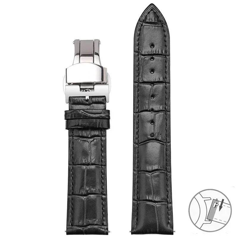 Polar Vantage, Grit X & Ignite Croc-Embossed Leather Band