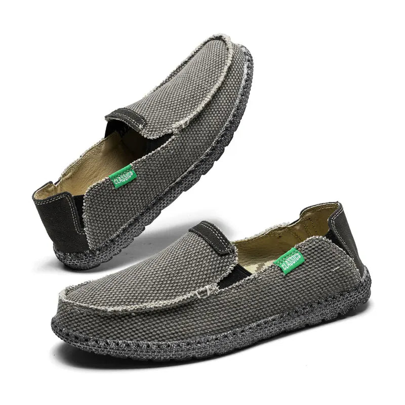 Men’s Loafers Slip-Resistant Casual Footwear Designed for Urban Lifestyle  Lace-Free Design for Comfortable Barefoot Wear
