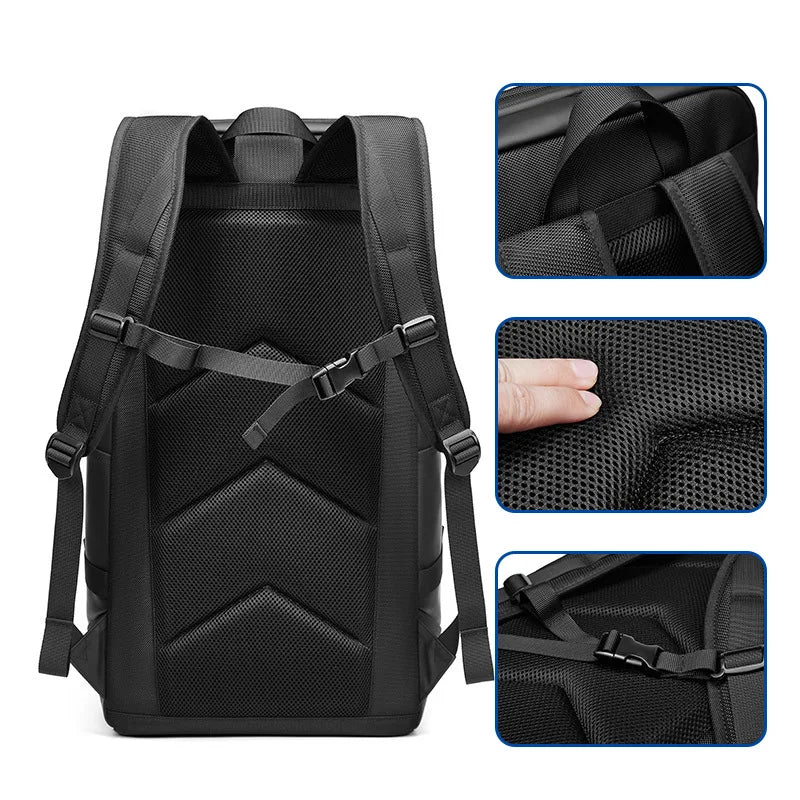 Men's Backpacks Solar-powered charging travel bag Large capacity outdoor sports hiking bag Multi functional shoulder bag