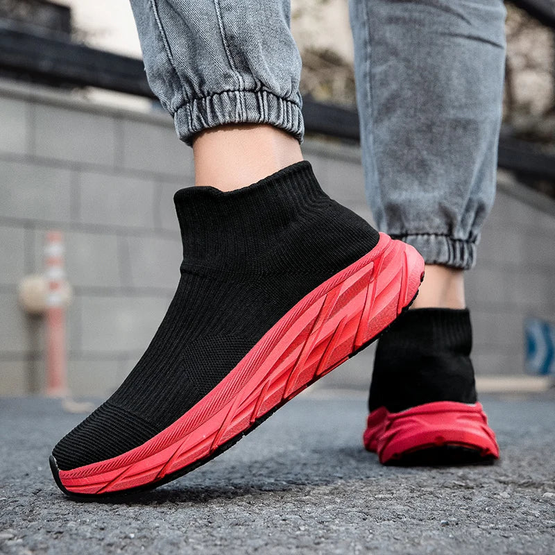 New Luxury Women's Comfortable Sneaker Lightweight Platform Men's Casual Sports Shoes Anti Slip Thick Soled Tenis Walking Shoes