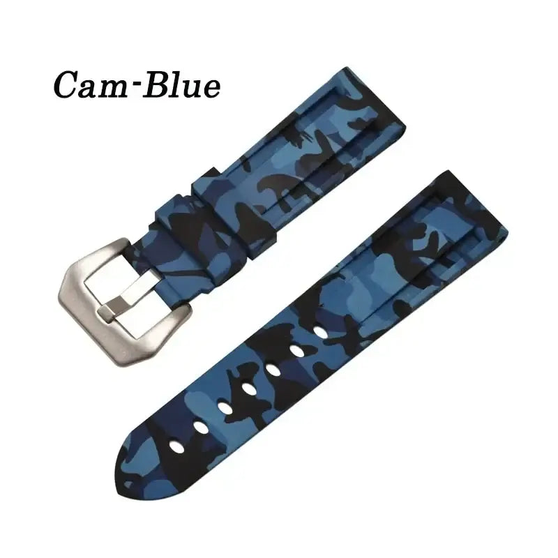 Huawei Watch & Watch GT Camouflage Silicone Buckle Band