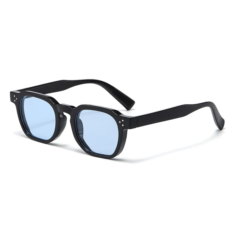 Square Sunglasses Women Men Punk Shades Retro Trending Sun Glasses Clear Lens Frame UV400 Female Oculus Gafas
