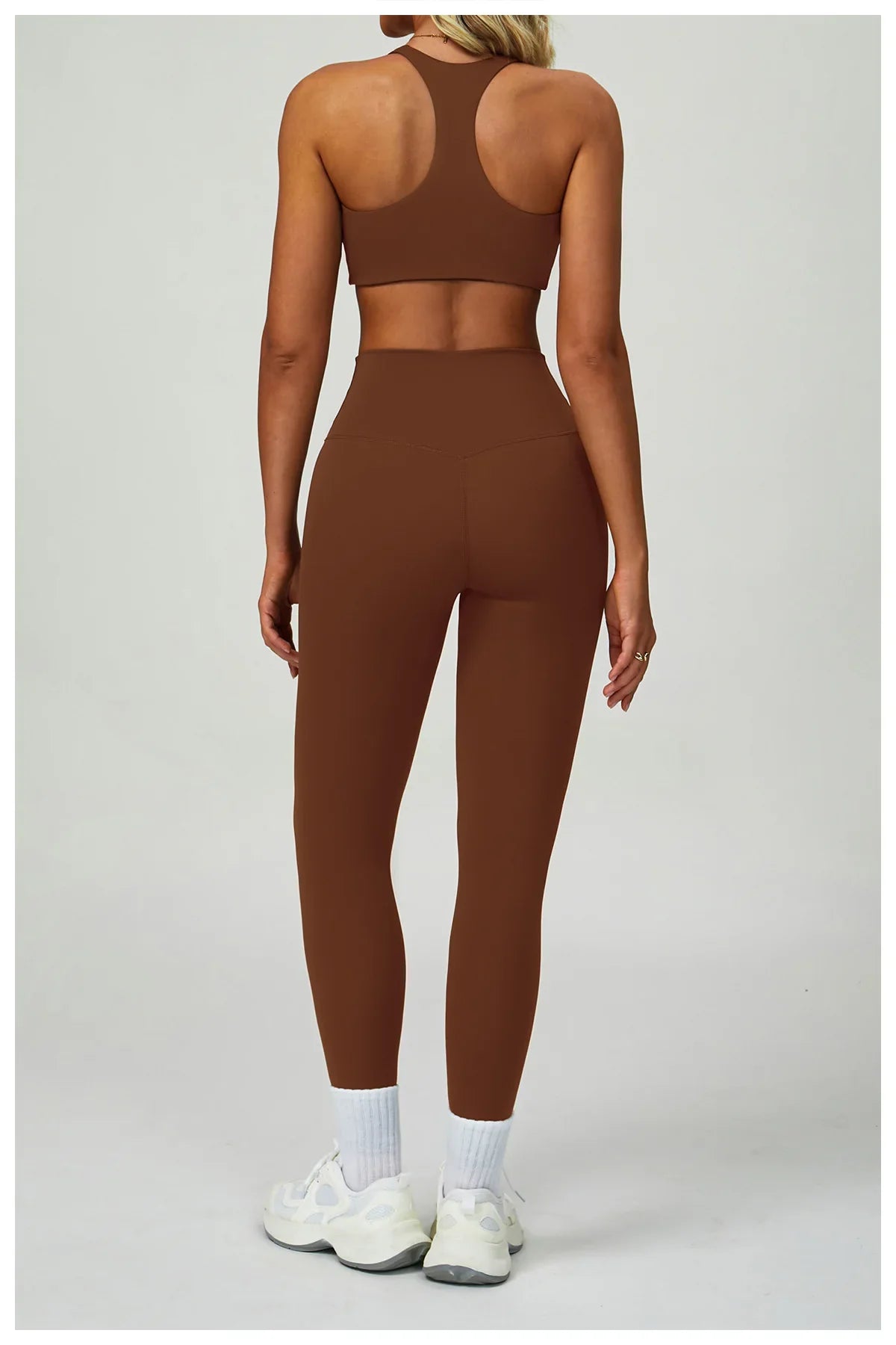 2/3-Piece Activewear Set – Sports Bra & High Waist Leggings