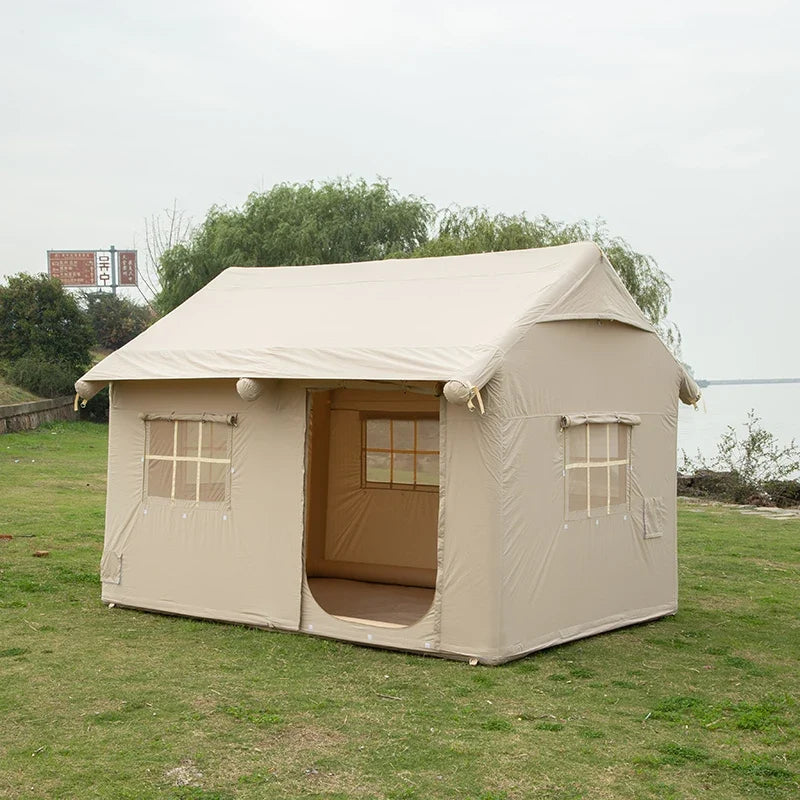 Outdoor Hot Selling Good Quality Camping Tent Large Space Inflatable Tent For Glamping Without Poles