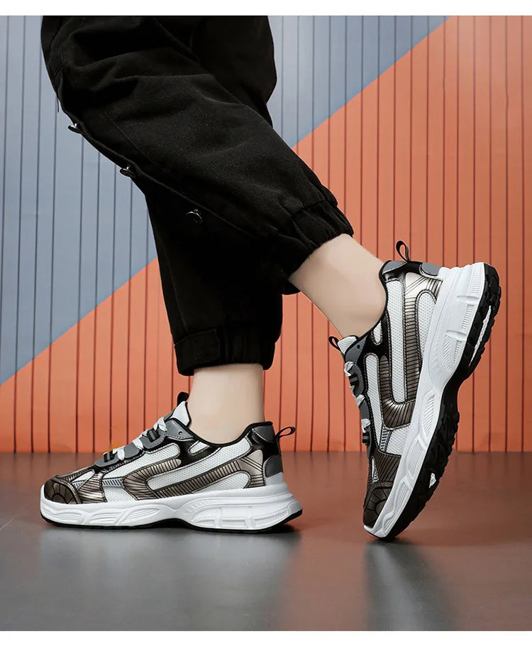 Sneakers Women Trends  Platform Shoes Lightweight Outdoor Sports Shoes Breathable Running Shoes Lace Up Casual