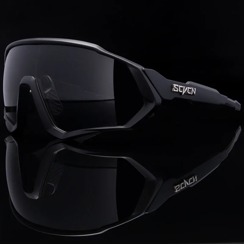 SCVCN Photochromic Bicycle Sunglasses Men Women Sport Runing Goggles UV400 Mountain Road Bike Bicycle Glasses MTB Eyewear