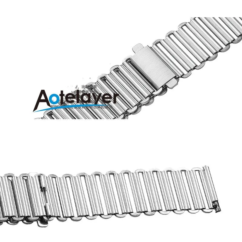 Garmin 18/20/22mm Quick Release Vintage Ladder Link Steel Bracelet