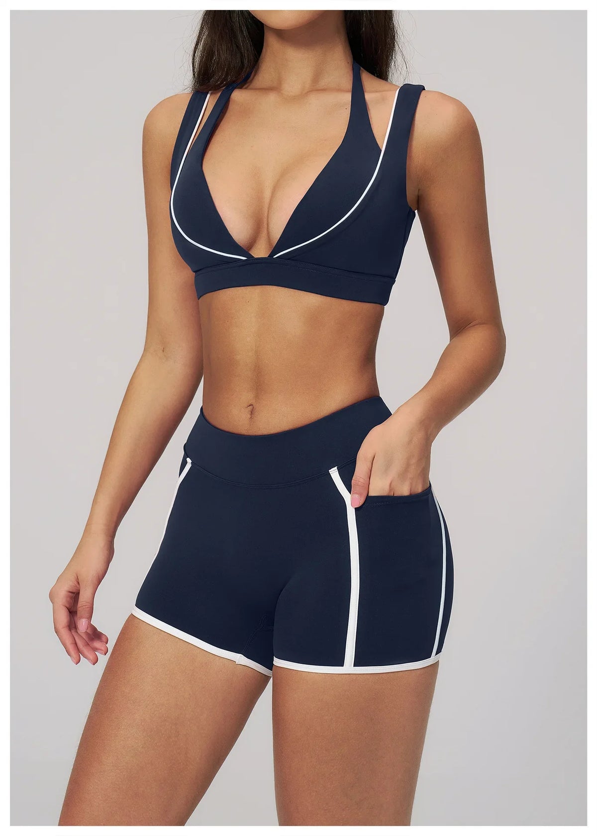 Summer Women's Sports Bra Anti-Sweat Fitness Top Women Yoga Bra Cycling Shockproof Crop Top Cross Back Sport Bra Gym Workout Top