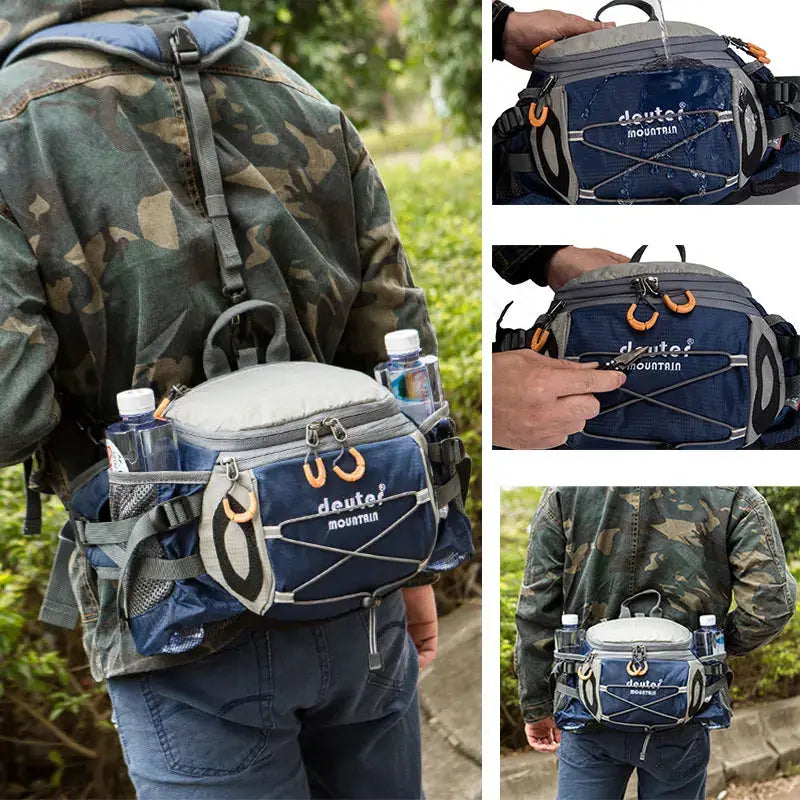 Outdoor Sports Waist Bag Cycling Camping Climbing Men's