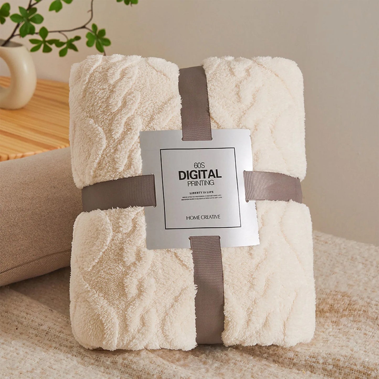 45x65 cm Solid Blanket Fall Winter Coral Velvet Flannel Blanket Soft Thickened Cover Blanket Home Outdoor Travel Blanket