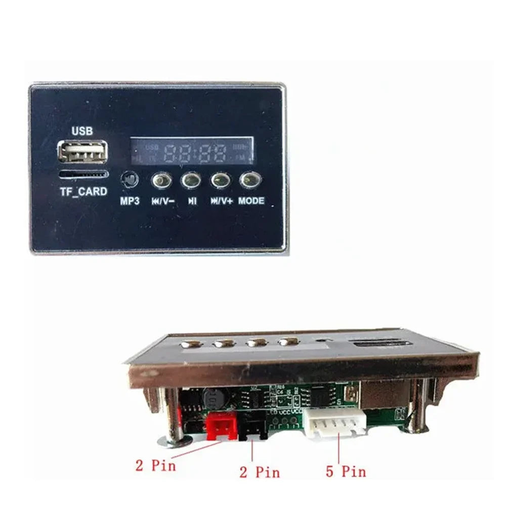 Children's electric car Bluetooth music player with USB interface MP3 music version chip, 12V music player speaker accessories