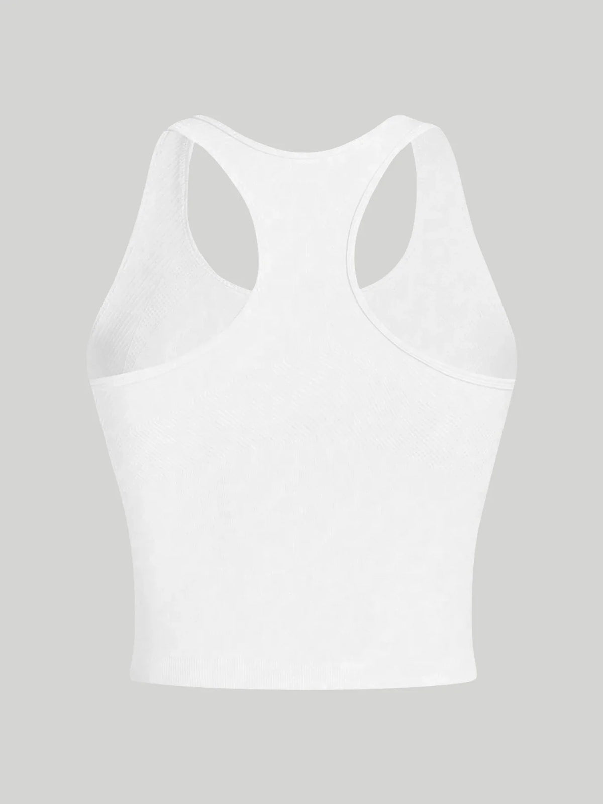 3 Piece Yoga Vest Women Gym Sports Racerback Crop Tops Seamless Streetwear Rib Knit Workout BreathableTank Top Female