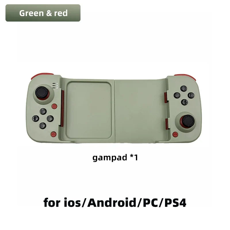 D3 Mobile Gamepad Wireless Game Controller for Cell Phone for iphone/Samsung/Android/Switch Stretching Joystick with Turbo Macro