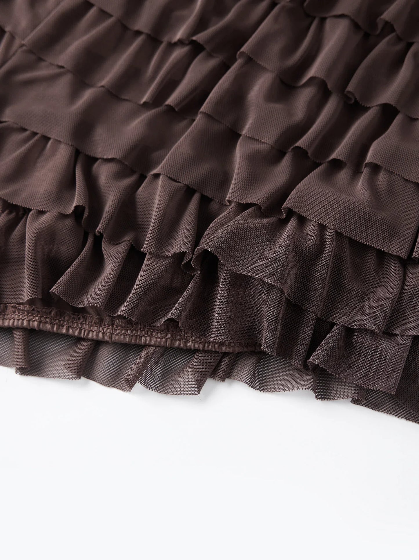 Women’s Layered Ruffle Bloomers Fashion Low Waist Bow Front Solid Color Shorts Casual Summer Mini Shorts