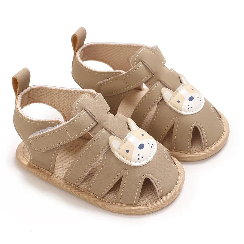 Infant Pre-Walker Shoes 0-18M Baby Shoes Summer Sandals, Cute Breathable Soft Sole Footwear for Boys Girls