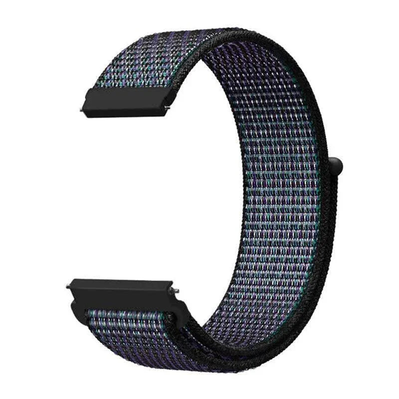 OnePlus Watch Nylon Sport Loop Band, Adjustable Velcro, 50 Colors