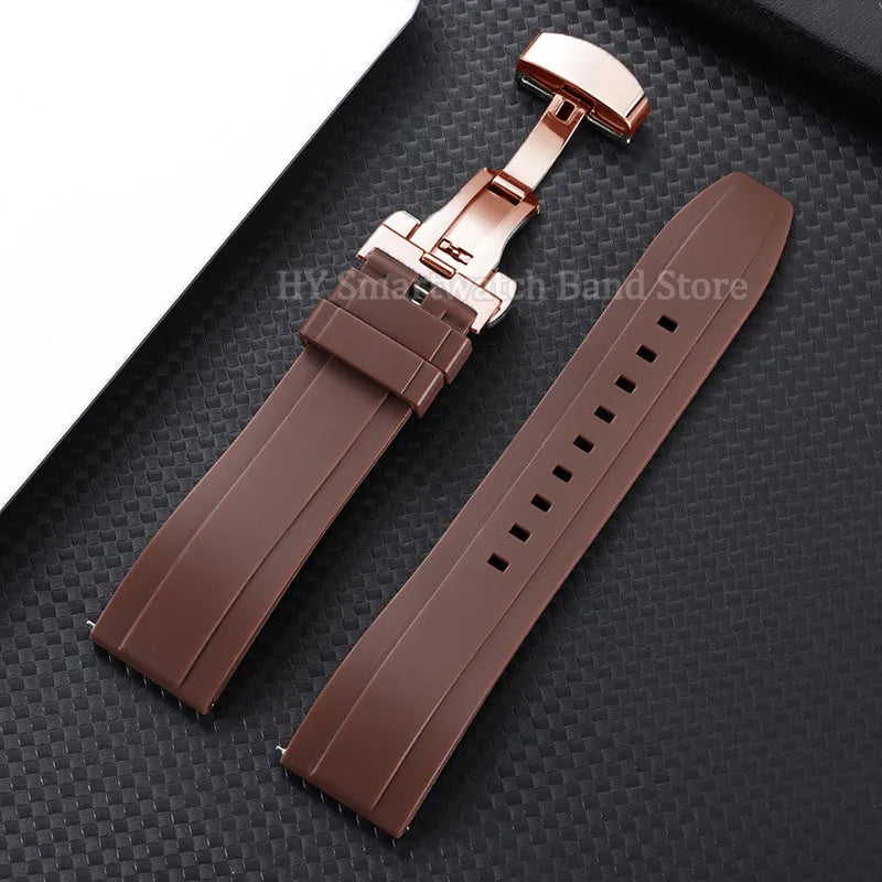 Amazfit Balance, GTR, GTS & Bip Silicone Band with Butterfly Clasp
