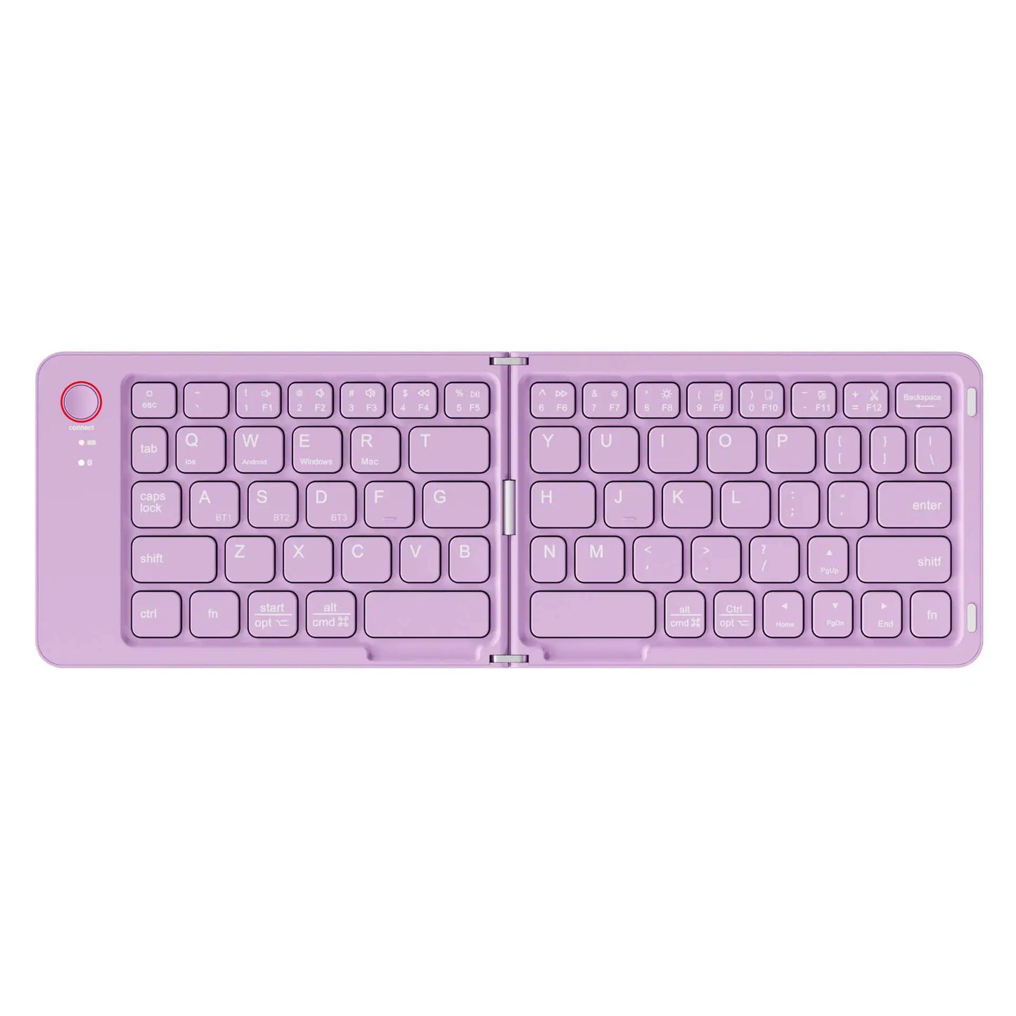 Wireless Keyboard Folding Keyboard Portable Bluetooth Keyboard Foldable Mini Keyboard For Windows Android IOS Laptop Tablet