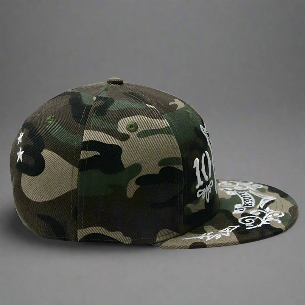 Gorra snapback de hip hop y punk rock
