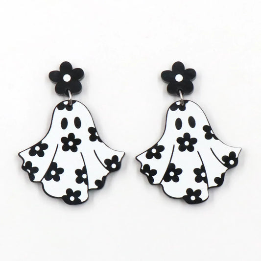 Pendientes de fantasma de Halloween