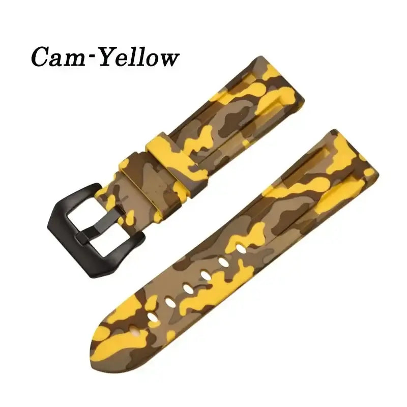 Huawei Watch & Watch GT Camouflage Silicone Buckle Band